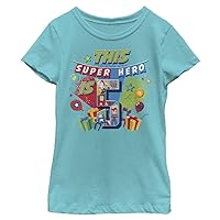 Marvel Little, Big Seasonal 5 Super Hero Yay Girls Short Sleeve Tee Shirt