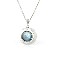 PLUTO Necklace PLUTO Planet pendant PLUTO jewelry Moon pendants Silver pendant necklaces gift