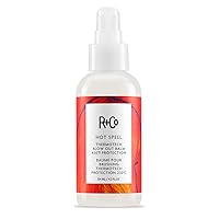 R+Co Hot Spell Thermotech Blowout Balm | 450* F Protection, Provides Frizz Protection + Long Lasting Style | Vegan + Cruelty-Free | 4.2 Oz