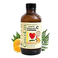 ChildLife Essentials Liquid Vitamin C - Immune Support, Vitamin C Liquid, All-Natural, Gluten-Free, Allergen Free, Non-GMO, High in Antioxidants - Orange Flavor, 4 Ounce Bottle