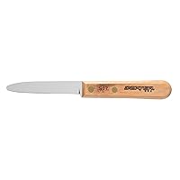 Dexter Russell Clam Shucking Knife with Carbon Steel Blade and Riveted Handle, 3-Inch, Made in USA