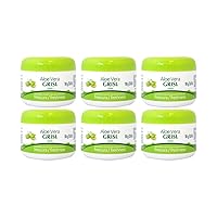 Grisi Savila Aloe Vera Moisturizing Beauty Cream, 3.8-Ounce Jar (Pack of 6) by Grisi