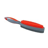 Duo, 2-Sided, Dog Multi-Brush, Lint Brush for Couch and Clothes, Rubber-Like Lint Brush is Dual-Sided for Pet Grooming and Lint/Hair Removal, Assorted Colors