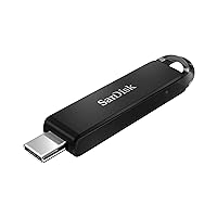 SanDisk 32GB Ultra USB Type-C Flash Drive - SDCZ460-032G-G46, Black