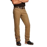ARIAT Men's Rebar M4 Relaxed Durastretch Made Tough Stackable Straight Leg Pant