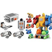 Power Function Motor Sets Motorized Building Blocks Motor Kit and Toymaker Transformer Robot Dinosaur Construction Toys