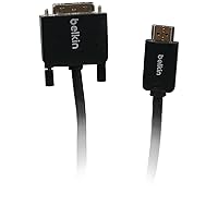 Belkin HDMI to DVI Cable, Supports HDMI 2.0 (12 Feet)