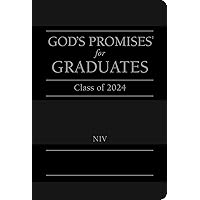 God's Promises for Graduates: Class of 2024 - Black NIV: New International Version God's Promises for Graduates: Class of 2024 - Black NIV: New International Version Hardcover