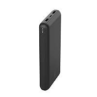 Belkin BoostCharge USB-C Portable Charger 20k Power Bank w/ 1 USB-C Port and 2 USB-A Ports with USB-C to USB-A Cable for iPhone 15, 15 Plus, 15 Pro, 15 Pro Max, Samsung Galaxy S24, & More - Black
