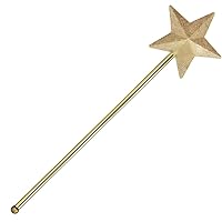 Gold Glitter Star Wand (15