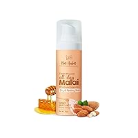 Nat Ha-bit All Day Face Cream Fresh Whipped Honey Multi-Nut Fructo Omega+ Face Malai For Deep Moisturization, Improved Skin Barrier & Healing Severe Dryness (30g)