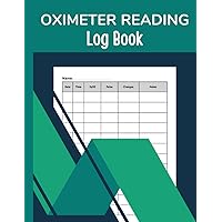 Oximeter Reading Log Book: Oxygen and Pulse Monitoring Made Easy / The Oximeter Reading Journal