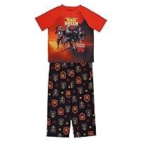 STAR WARS Boys' 2-Piece Loose-fit Pajama Set, Soft & Cute for Kids
