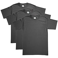 Yazbek Men's Heavy Weight Crew Neck Short Sleeve T-Shirt - (3-Pack) (2X-Large)
