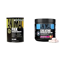 Animal Pak Vitamin Pack with Creatine Chews - Multivitamin, Amino Acids and Minerals for Sports Nutrition, Strength, Endurance and Recovery