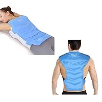 REVIX Large Ice Pack for Shoulder and Back Injuries and Full Back Ice Pack