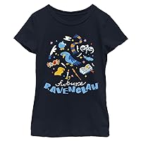 Harry Potter Girl's Ravenclaw Doodle T-Shirt