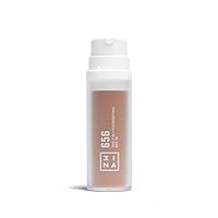 The 3-In-1 Foundation 656 - Vegan Formula - Combination Of Primer, Concealer And Foundation - Medium Coverage - Natural Finish - Perfect For Covering Lines And Blemishes - Long Lasting - 1.01 Oz