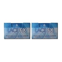 Lace Fx Tape B Curve Double Sided Super Adhesive Clear Strips for Front Lace Wigs, INC Beauty (2 Packs)