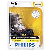 Philips H8 Standard Halogen Headlight Bulb (Pack of 1)