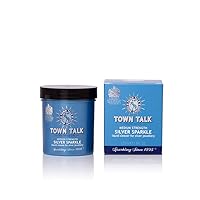 Town Talk Silver Sparkle Jewellery Care Cleaning Kit Cleaner Tub Brush Cloth