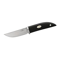 Fallkniven KKLz Fine Edge Fixed Blade Knife, Black