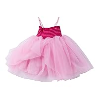 Toddler Girls Neck Dress A Line Dresses Kids Summer Dress Baby Girl Sleeveless Dress