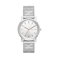DKNY SOHO Women's Watch Three Hand Stainless Steel Watch with 34mm Case