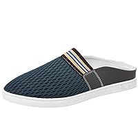 Breathable Flat Shoes - Casual Half Slippers for Men