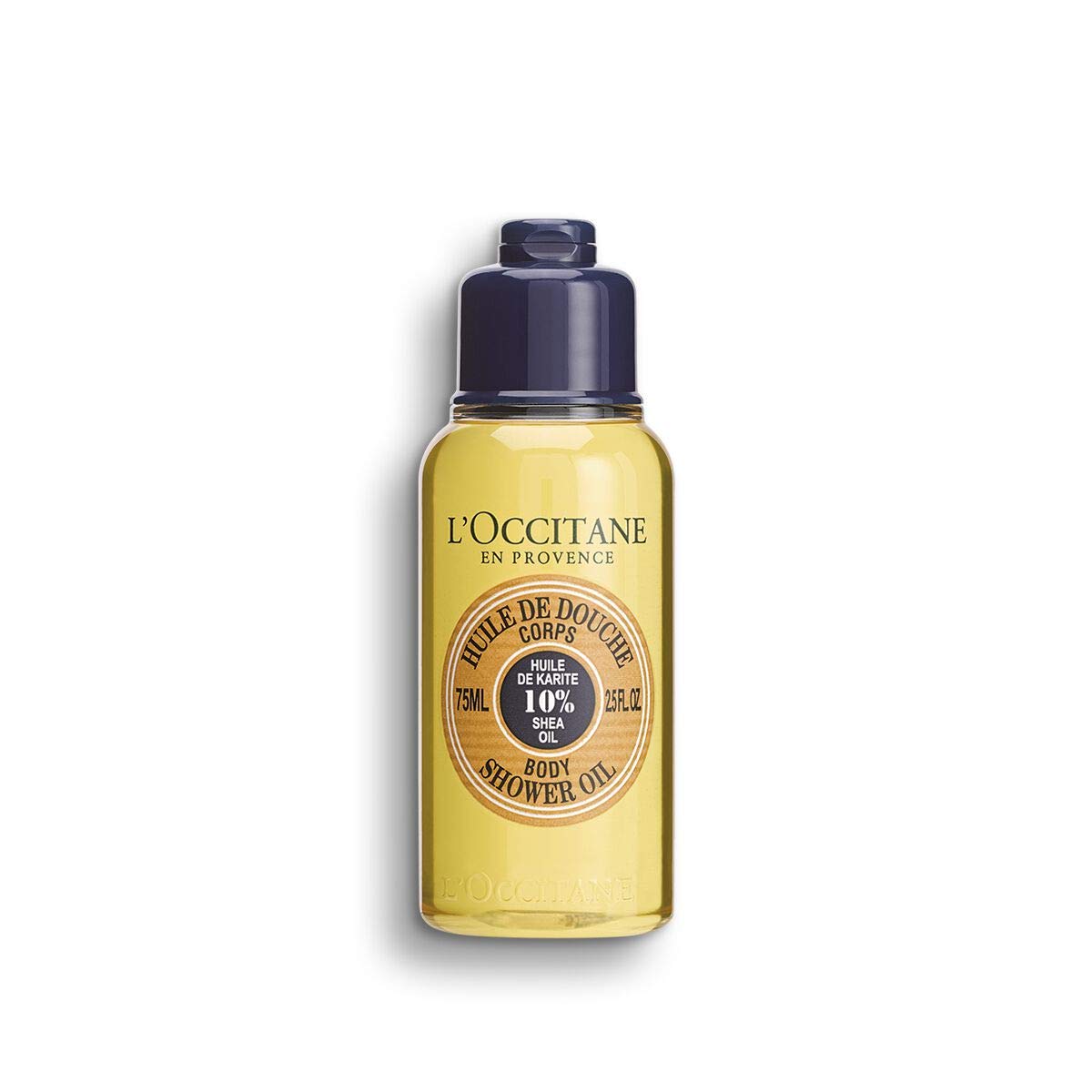 L'Occitane Shea Body Shower Oil with 10% Shea Oil: Luxuriously Rich, With Shea Oil, Soothe Feelings of Tightness, Soften Skin, Fresh Scent