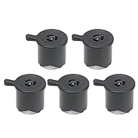 5PCS Steam Release Handle Lightweight Portable Wearable Durable ABS Pressure Cooker Valve,Pressure Cooker Safety Valve,Pressure Cooker Accessory,Electric Pressure Safety Valve, Steam Release Hand