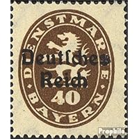 German Empire D39I, prolonged Snout of Lions (Wolf Throat) unmounted Mint/Never hinged ** MNH 1920 Bavaria/Print (Stamps for Collectors)