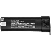 Battery for Flashlight 50.32Wh Li-ion 7.4V 6800mAh, 6241-010, 6281-010, G5892306 (50.32Wh Li-ion 7.4V 6800mAh Black for Monarch Flashlight Nova-Pro 100 LED Stroboscopes, Nova-Pro)