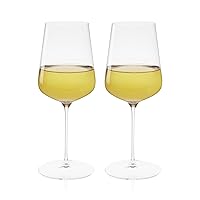 Spiegelau Definition Universal Wine Glasses Set of 2 - European-Made Crystal, Dishwasher Safe - 19 Ounces