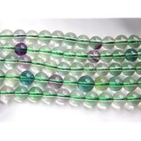Fluorite Smooth Round Beads 100 Persent Natural Gemstone Size 6mm 15