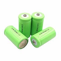 H-ANT C5000mAh NI-MH 1.2V Rechargeable Batteries High Capacity Performance,Rechargeable Type C Batteries Pack of 4