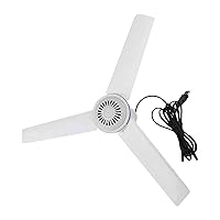 Travel Ceiling Fan, Travel USB Outdoor Ceiling Fan, Wear-resistant Air Cooler for Camping Ceiling Home Room Dorm RV Bed Dorm Battery Operated Sakua