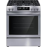 Frigidaire FCFG3083AS Frigidaire FCFG3083A 30 Inch Wide 5.1 Cu. Ft. Gas Range with Convection Bake