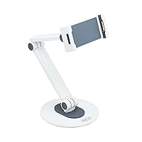 Full-Motion Flexible Long-Arm Desktop Mount Smartphones and Tablets - Mounts Apple iPhone, iPad, Android, Samsung & More - Supports 4.7” to 12.9” Device Mount, 5-Year Warranty (DMTBD413)