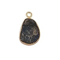 Labradorite Birthstone Jewelry, Necklace Connector, Collet Set Uncut Raw Gemstone, Gemstone Pendant, Pedant Charms, Trendy Birthstone