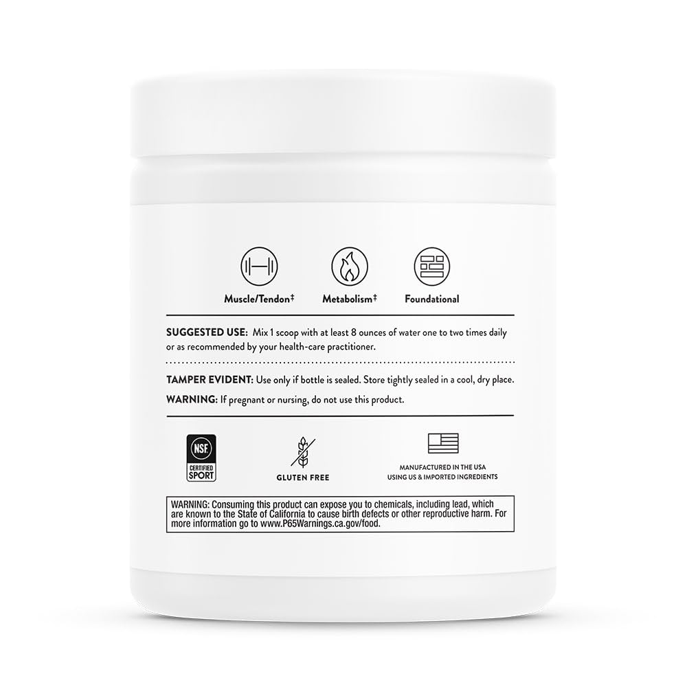 Thorne Performance Power Duo - Amino Complex + Creatine Combo for Energy, Lean Muscle, and Endurance - NSF Certified for Sport