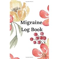 Migraine Log Book: Headache Tracking Journal Monthly Tracker Journal Record Symptoms, Triggers, Pain Areas (6