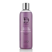Agave & Lavender Moisturizing Hair Bath, Sulfate-Free Shampoo- Blow-Dry & Silk Press Collection - 12oz