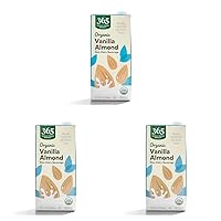 365 by Whole Foods Market, Organic Vanilla Almond Milk, 32 Fl Oz (Pack of 3)