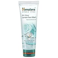 Himalaya Soap-Free Face Wash and Cleanser 5.07 oz/150 ml (LEMON)
