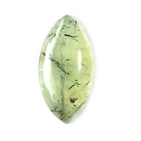 15.01 Carats TCW 100% Natural Beautiful Prehnite Marquise Cabochon Gem by DVG