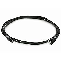 Monoprice S/PDIF (Toslink) Digital Optical Audio Cable, 6ft Black