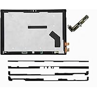 Replacement for Microsoft Surface Pro 4 1724 12.3 inch LCD LED Display Touch Screen Digitizer Assembly (with Touch Plate and Adhesive Stripe)