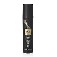 ghd Straight On Heat Protectant for Hair ― Straight & Smooth Hair Spray, Heat Protection System to Strengthen and Smooth Hair for Anti-Frizz Styling ― 4.1 fl. Oz.