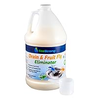 Fruit Fly Drain Treatment | Drain Fly Eliminator | All-Natural, Eliminates Gnats, Sewer Flies and More - Works in All Drains - 1 Gallon